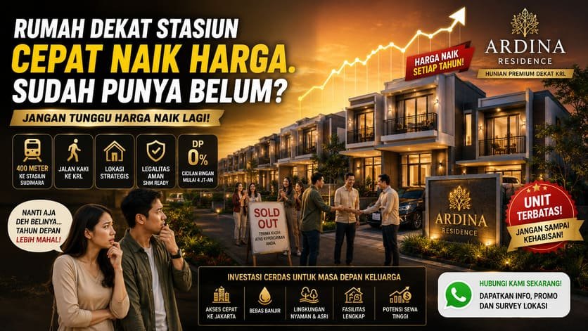 Ardina Residence - Hunian Modern Jombang Ciputat